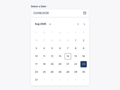 Date Picker component