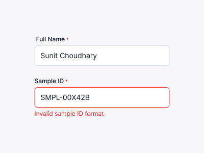Text Field component
